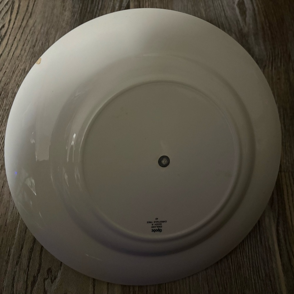Spode Christmas Tree Serving Plate - Picture 6 of 9